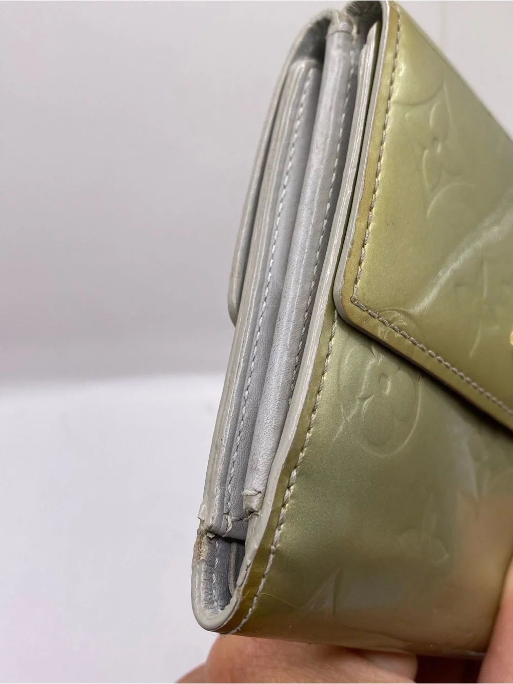 Louis Vuitton Monogram Vernis Compact Wallet